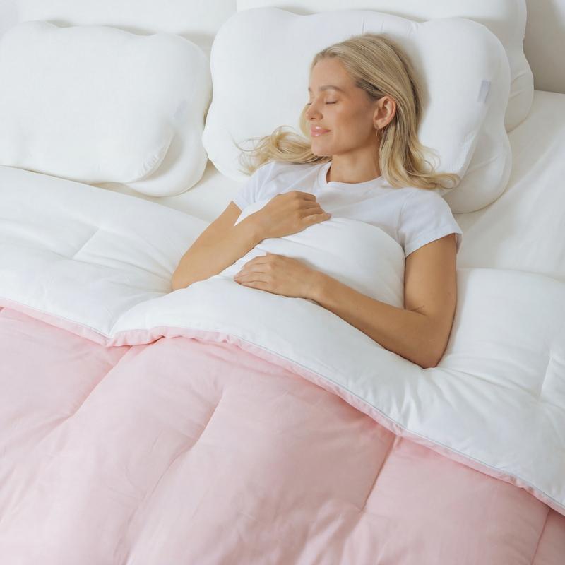 Pink comforter
